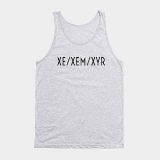 Xe/Xem/Xyr Pronoun Tank Top